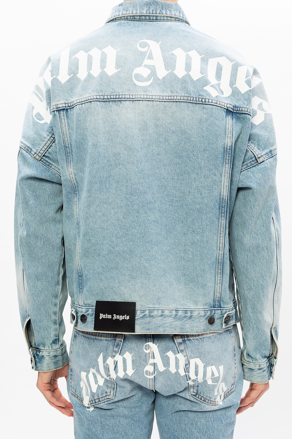 Palm angels denim outlet jacket